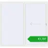 Ustalenie cen Przesuwane drzwi tarasowe 2500x2350 mm REHAU SYNEGO SLIDE RAL 9016 Traffic white dwustronny. Cena: 1787,38 €