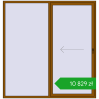 Pricing Sliding patio doors 2200x2300 mm PATIO DOOR REHAU BRILLANT DESIGN GOLDEN OAK two-sided. Price: 10 828,64 zł