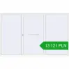 Pricing Sliding patio doors 3500x2200 mm PATIO DOOR REHAU BRILLANT DESIGN RAL 9016 Traffic white two-sided. Price: 13 121.06 PLN
