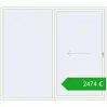 Ustalenie cen Przesuwane drzwi tarasowe 2500x2200 mm REHAU SYNEGO SLIDE RAL 9016 Traffic white dwustronny. Cena: 2474,09 €