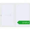 Ustalenie cen Przesuwane drzwi tarasowe 2600x2100 mm PATIO DOOR REHAU SYNEGO RAL 9016 Traffic white dwustronny. Cena: 13 169,08 zł