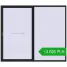 Pricing Sliding patio doors 2700x2300 mm PATIO DOOR REHAU BRILLANT DESIGN BLACK_COOL_110L-2 two-sided. Price: 13 626.1 PLN