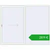 Ustalenie cen Przesuwane drzwi tarasowe 2600x2100 mm PATIO DOOR REHAU SYNEGO RAL 9016 Traffic white dwustronny. Cena: 2818,58 €