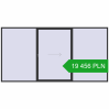 Pricing Sliding patio doors 4500x2300 mm PATIO DOOR REHAU BRILLANT DESIGN ANTHRACITE_GREY_GLATT two-sided. Price: 19 455.65 PLN