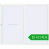 Ustalenie cen Przesuwane drzwi tarasowe 3000x2500 mm REHAU GENEO HST RAL 9016 Traffic white dwustronny. Cena: 20 451.29 PLN