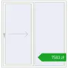 Ustalenie cen Przesuwane drzwi tarasowe 1880x1950 mm PATIO DOOR REHAU BRILLANT DESIGN RAL 9016 Traffic white dwustronny. Cena: 7582,68 zł