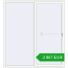 Pricing Sliding patio doors 2000x2200 mm PATIO DOOR REHAU BRILLANT DESIGN RAL 9016 Traffic white two-sided. Price: 2 867.08 EUR