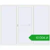 Pricing Sliding patio doors 2700x2200 mm PATIO DOOR REHAU SYNEGO RAL 9016 Traffic white two-sided. Price: 13 004,22 zł
