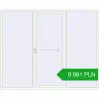 Pricing Przesuwane drzwi tarasowe 2700x2200 mm PATIO DOOR REHAU SYNEGO RAL 9016 Traffic white dwustronny. Price: 9 980.83 PLN