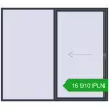 Pricing Sliding patio doors 2500x2200 mm PATIO DOOR REHAU SYNEGO ANTHRACITE_GREY_STRUKTURAL two-sided. Price: 16 910.01 PLN