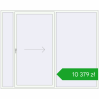 Ustalenie cen Przesuwane drzwi tarasowe 2600x2100 mm PATIO DOOR REHAU SYNEGO RAL 9016 Traffic white dwustronny. Cena: 10 378,54 zł