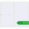 Ustalenie cen Przesuwane drzwi tarasowe 2700x2400 mm REHAU GENEO HST RAL 9016 Traffic white dwustronny. Cena: 4320,51 €
