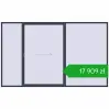 Pricing Sliding patio doors 3800x2300 mm PATIO DOOR REHAU SYNEGO ANTHRACITE_GREY_STRUKTURAL two-sided. Price: 17 908,62 zł