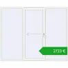 Ustalenie cen Przesuwane drzwi tarasowe 2600x2100 mm PATIO DOOR REHAU SYNEGO RAL 9016 Traffic white dwustronny. Cena: 2722,61 €