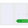 Pricing Sliding patio doors 2600x2100 mm REHAU SYNEGO SLIDE RAL 9016 Traffic white two-sided. Price: 2534,43 €