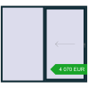 Pricing Sliding patio doors 2440x2160 mm PATIO DOOR REHAU SYNEGO STEEL_BLUE two-sided. Price: 4 070.17 EUR