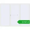 Ustalenie cen Przesuwane drzwi tarasowe 2800x2165 mm PATIO DOOR REHAU BRILLANT DESIGN RAL 9016 Traffic white dwustronny. Cena: 10 966,89 zł