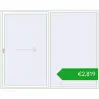 Pricing Sliding patio doors 2600x2100 mm PATIO DOOR REHAU SYNEGO RAL 9016 Traffic white two-sided. Price: 2818,58 €