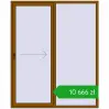 Ustalenie cen Przesuwane drzwi tarasowe 1800x2200 mm PATIO DOOR REHAU BRILLANT DESIGN GOLDEN OAK dwustronny. Cena: 10 665,58 zł