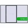 Pricing Sliding patio doors 3500x2300 mm PATIO DOOR REHAU BRILLANT DESIGN ANTHRACITE_GREY_STRUKTURAL two-sided. Price: 12 960,29 zł