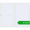 Pricing Sliding patio doors 2800x2300 mm REHAU SYNEGO SLIDE RAL 9016 Traffic white two-sided. Price: 3372,93 €