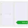 Ustalenie cen Przesuwane drzwi tarasowe 2350x2150 mm PATIO DOOR REHAU BRILLANT DESIGN RAL 9016 Traffic white dwustronny. Cena: 7818,97 zł