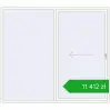 Pricing Sliding patio doors 2500x2200 mm PATIO DOOR REHAU BRILLANT DESIGN RAL 9016 Traffic white two-sided. Price: 11 411,74 zł