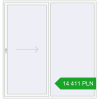 Pricing Sliding patio doors 2300x2400 mm REHAU SYNEGO SLIDE ANTHRACITE_GREY_GLATT external. Price: 14 411.11 PLN