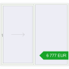 Pricing Sliding patio doors 2850x2619 mm REHAU GENEO HST RAL 9016 Traffic white two-sided. Price: 6 776.87 EUR