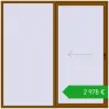Ustalenie cen Przesuwane drzwi tarasowe 2400x2400 mm REHAU SYNEGO SLIDE GOLDEN OAK dwustronny. Cena: 2977,99 €