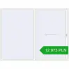 Pricing Sliding patio doors 3000x2300 mm PATIO DOOR REHAU BRILLANT DESIGN RAL 9016 Traffic white two-sided. Price: 12 972.64 PLN