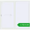 Pricing Sliding patio doors 2220x2150 mm PATIO DOOR REHAU SYNEGO ANTHRACITE_GREY_STRUKTURAL external. Price: 3 759.29 EUR