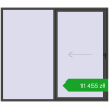 Ustalenie cen Przesuwane drzwi tarasowe 2500x2200 mm PATIO DOOR REHAU BRILLANT DESIGN BASALT_GREY dwustronny. Cena: 11 454,50 zł