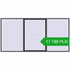 Pricing Sliding patio doors 4500x2200 mm PATIO DOOR REHAU BRILLANT DESIGN ANTHRACITE_GREY_GLATT two-sided. Price: 17 188.03 PLN