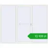 Ustalenie cen Przesuwane drzwi tarasowe 2700x2200 mm PATIO DOOR REHAU BRILLANT DESIGN RAL 9016 Traffic white dwustronny. Cena: 10 938,53 zł