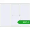Pricing Sliding patio doors 2800x2200 mm PATIO DOOR REHAU SYNEGO RAL 9016 Traffic white two-sided. Price: 9950,38 zł