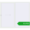 Ustalenie cen Przesuwane drzwi tarasowe 2950x2600 mm REHAU GENEO HST RAL 9016 Traffic white dwustronny. Cena: 4952,54 €