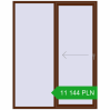 Pricing Sliding patio doors 1800x2300 mm REHAU SYNEGO SLIDE MACORE two-sided. Price: 11 144.27 PLN
