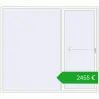 Ustalenie cen Przesuwane drzwi tarasowe 2500x2200 mm REHAU SYNEGO SLIDE RAL 9016 Traffic white dwustronny. Cena: 2454,81 €