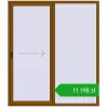 Ustalenie cen Przesuwane drzwi tarasowe 1900x2200 mm REHAU SYNEGO SLIDE GOLDEN OAK dwustronny. Cena: 11 197,96 zł