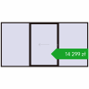 Ustalenie cen Przesuwane drzwi tarasowe 4500x2300 mm PATIO DOOR REHAU SYNEGO BLACK_BROWN dwustronny. Cena: 14 299,25 zł