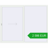 Pricing Sliding patio doors 2900x2300 mm PATIO DOOR REHAU SYNEGO RAL 9016 Traffic white two-sided. Price: 2 585.51 EUR
