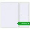 Pricing Sliding patio doors 2500x2200 mm REHAU SYNEGO SLIDE RAL 9016 Traffic white two-sided. Price: 12 634.34 PLN