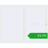 Ustalenie cen Przesuwane drzwi tarasowe 3000x2400 mm REHAU GENEO HST RAL 9016 Traffic white dwustronny. Cena: 4194,94 €