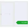 Pricing Sliding patio doors 2600x2400 mm REHAU SYNEGO SLIDE WALNUT external. Price: 3551,01 €