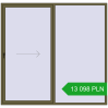 Pricing Sliding patio doors 2500x2400 mm REHAU SYNEGO SLIDE QUARTZ_GREY two-sided. Price: 13 098.1 PLN