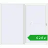 Ustalenie cen Przesuwane drzwi tarasowe 2500x2200 mm PATIO DOOR REHAU SYNEGO RAL 9016 Traffic white dwustronny. Cena: 13 216,68 zł