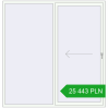 Pricing Sliding patio doors 2100x2170 mm REHAU GENEO HST RAL 9016 Traffic white two-sided. Price: 25 442.98 PLN
