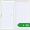 Pricing Sliding patio doors 2030x2000 mm REHAU SYNEGO SLIDE RAL 9016 Traffic white two-sided. Price: 2474,14 €