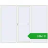Ustalenie cen Przesuwane drzwi tarasowe 2750x2230 mm PATIO DOOR REHAU BRILLANT DESIGN RAL 9016 Traffic white dwustronny. Cena: 8866,33 zł